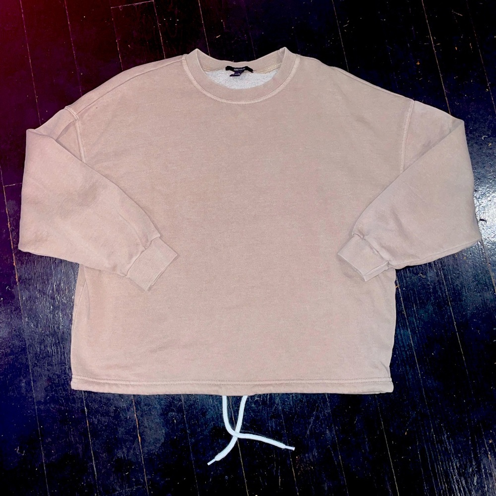 Drawstring sweater